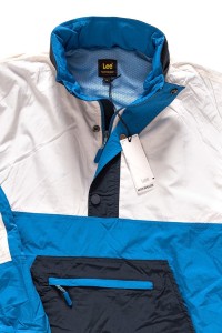 KURTKA LEE WINDBREAKER JACKET CITY BLUE L86BYO32