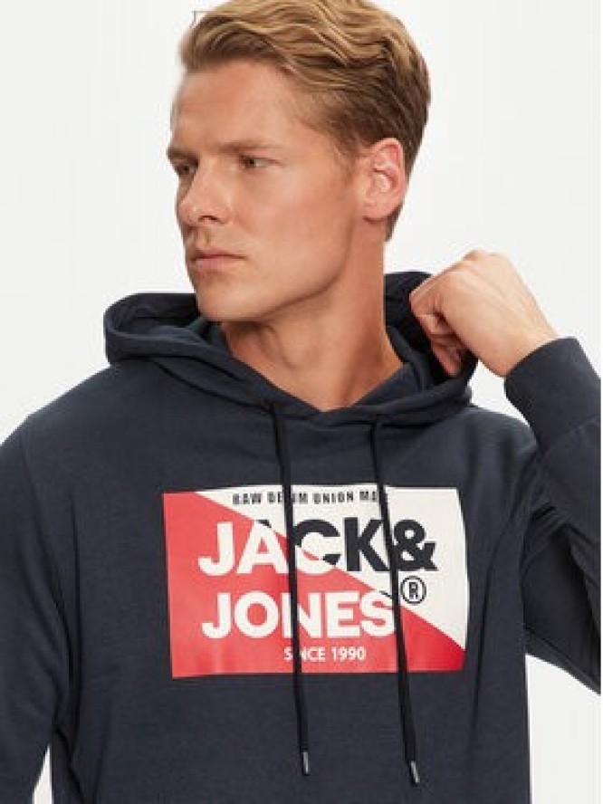 Jack&Jones Bluza Nolan 12256849 Granatowy Standard Fit