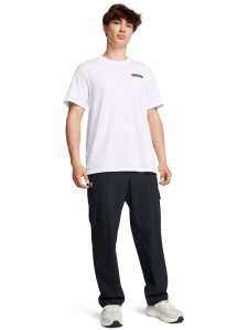 Spodnie dresowe męskie Under Armour UA Vibe Woven Cargo Pants - czarne