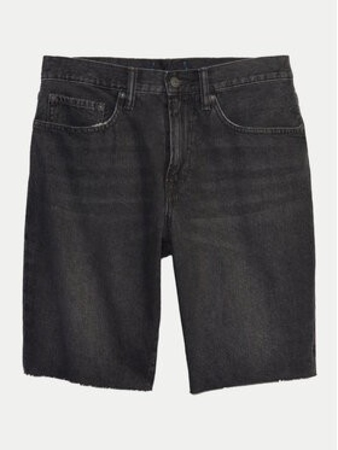 Gap Szorty jeansowe 708330-00 Szary Straight Fit