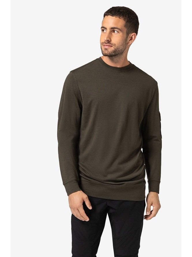 super.natural Bluza "Alpine" w kolorze khaki rozmiar: XXL