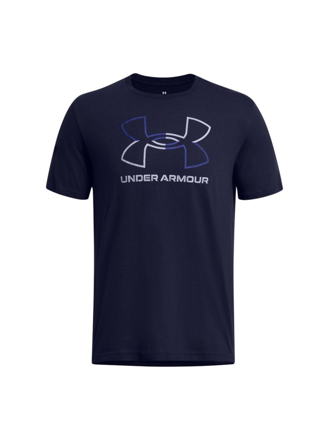 T-shirt męski Under Armour UA Gl Foundation Update Ss - granatowy