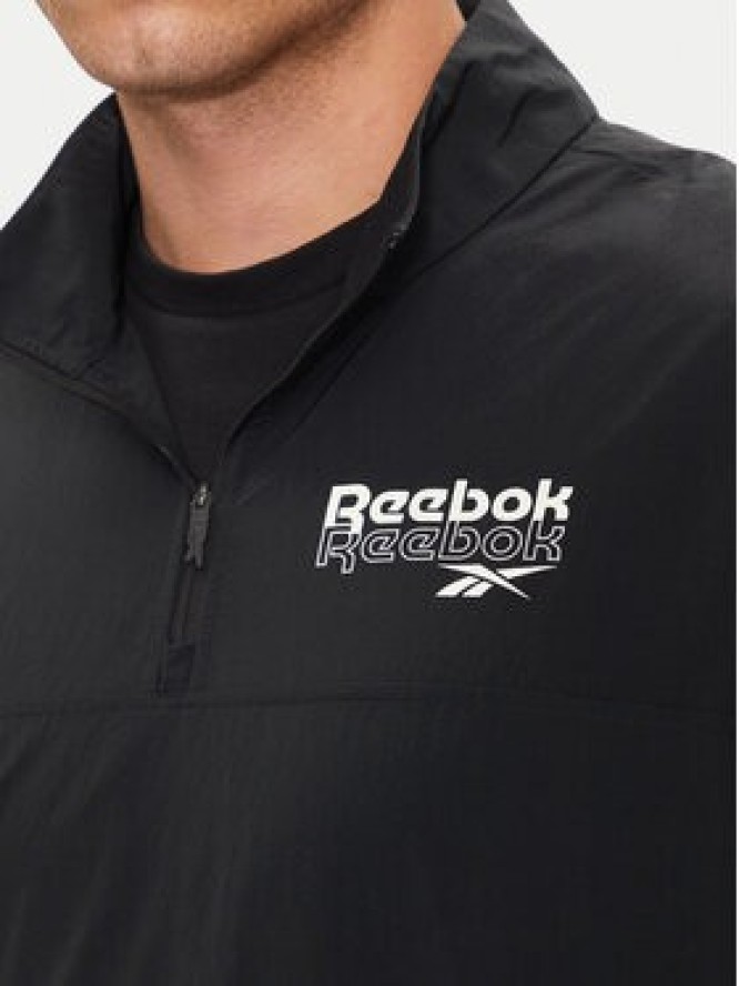 Reebok Kurtka anorak Identity Brand Proud 100076463 Czarny Relaxed Fit