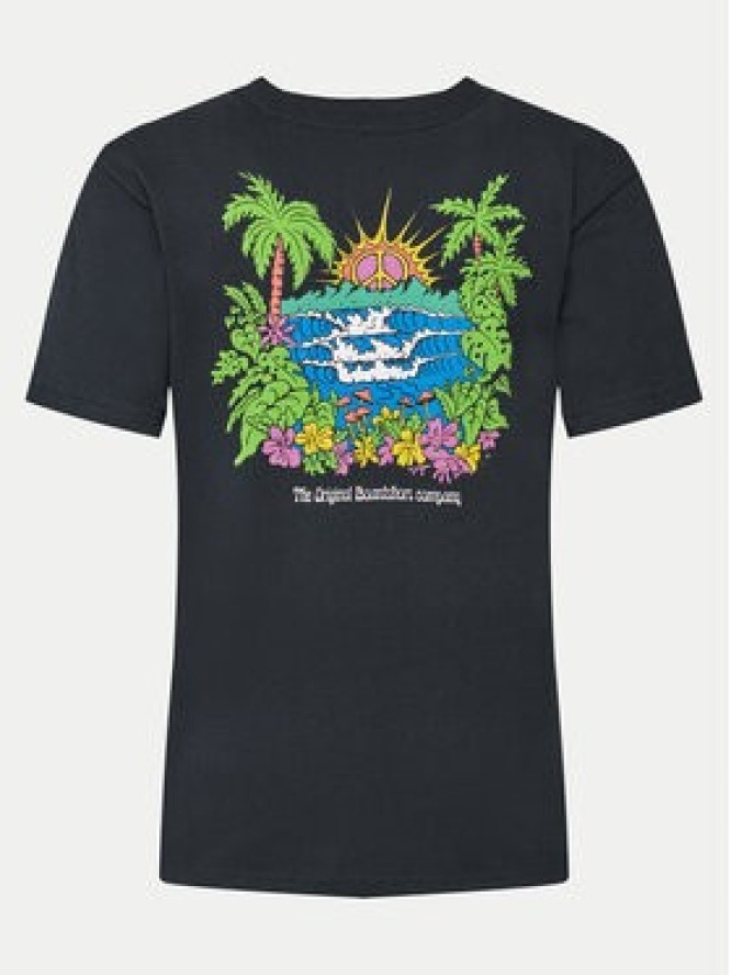 Quiksilver T-Shirt Island Sunrise Moe AQYZT09543 Czarny Regular Fit