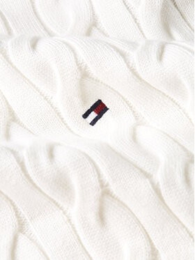 Tommy Hilfiger Sweter MW0MW33132 Écru Relaxed Fit