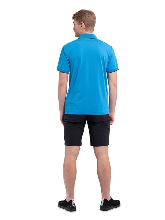 LUHTA Koszulka funkcyjna polo "Jaalanka" w kolorze niebieskim rozmiar: M