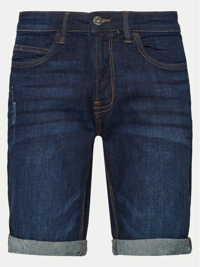 INDICODE Szorty jeansowe Kaden 70-100 Granatowy Regular Fit