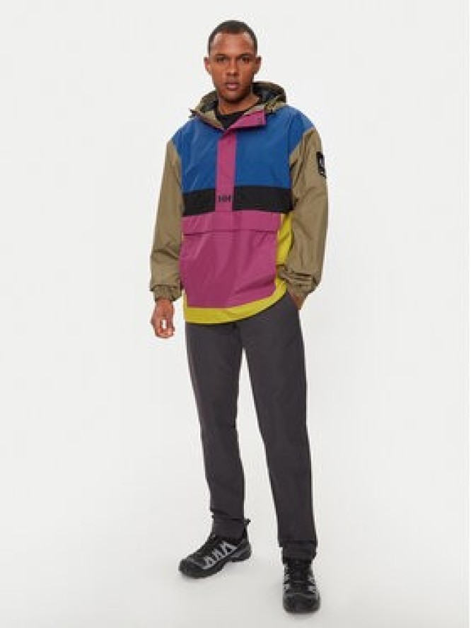 Helly Hansen Kurtka anorak Play Anorak 54087 Zielony Regular Fit