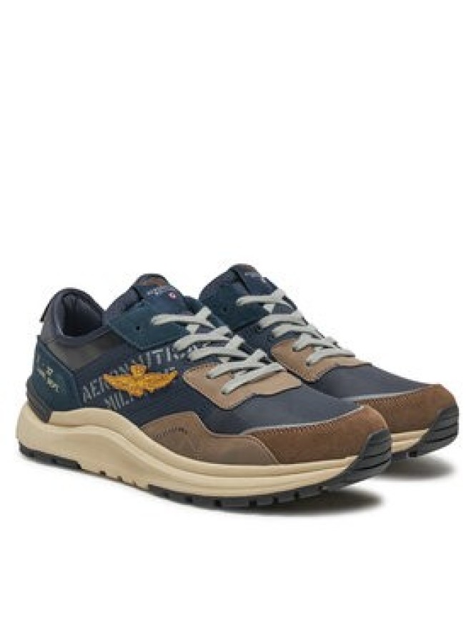 Aeronautica Militare Sneakersy 242SC286CT3377 Granatowy