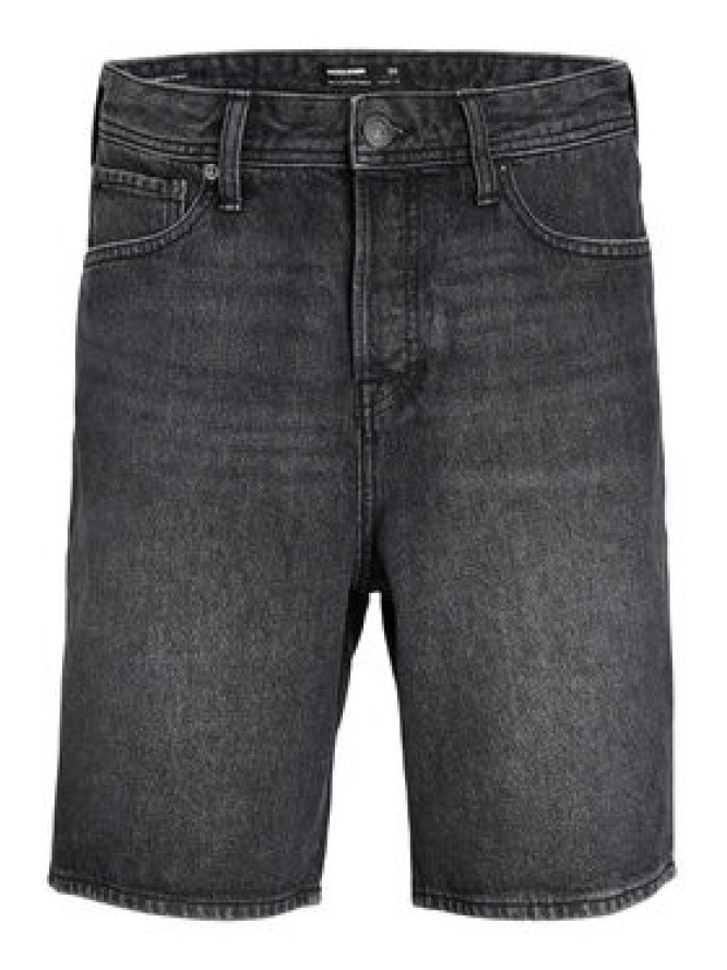 Jack&Jones Szorty jeansowe Tony 12239240 Czarny Baggy Fit