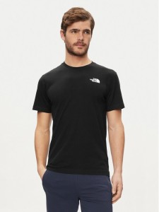 The North Face T-Shirt Redbox NF0A87NP Czarny Regular Fit