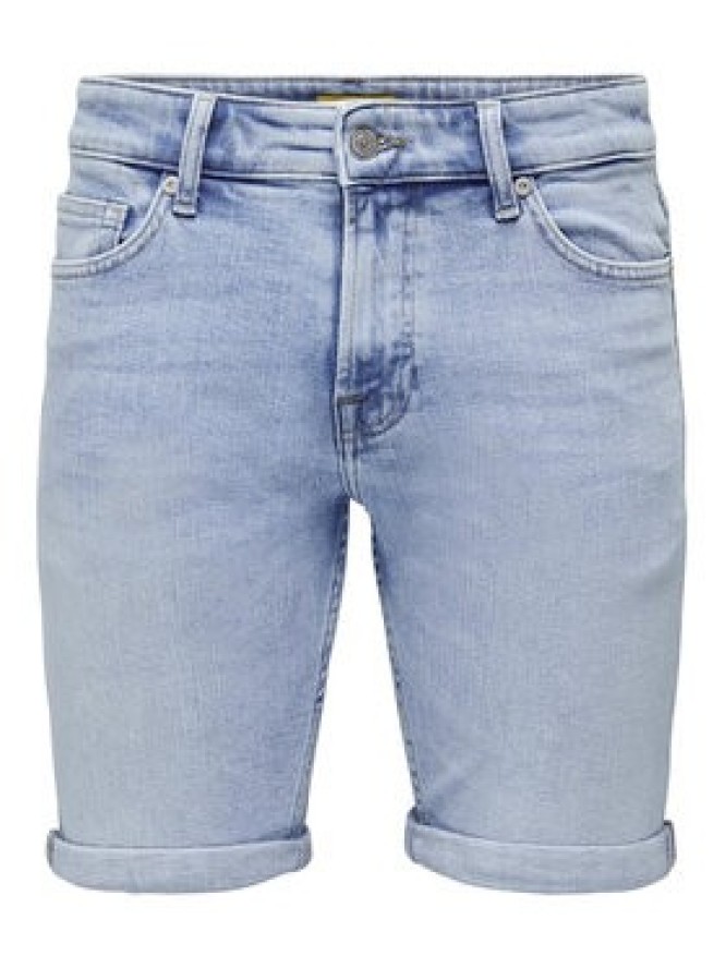 Only & Sons Szorty jeansowe 22025189 Niebieski Regular Fit