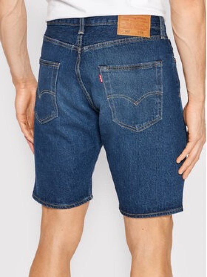 Levi's® Szorty jeansowe 501® Hemmed 36512-0152 Granatowy Regular Fit
