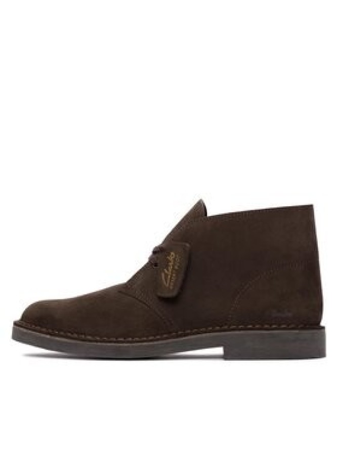 Clarks Trzewiki Desert Bt Evo Dark Brązowy