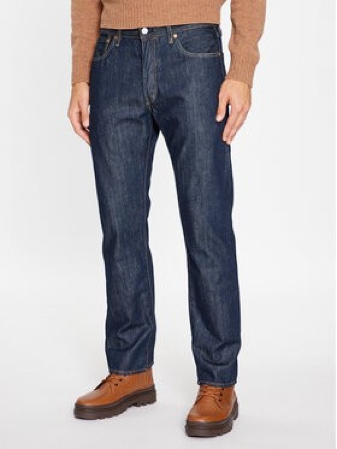 Levi's® Jeansy 501® 00501-0162 Granatowy Original Fit