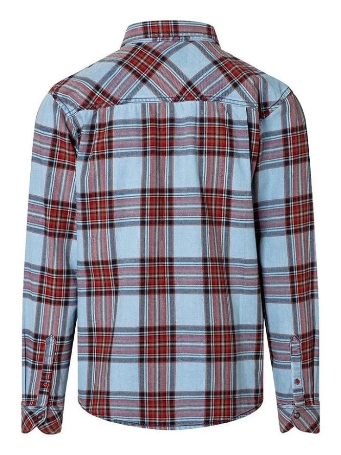 Timezone Koszula - Regular fit - w kolorze czerwono-błękitnym rozmiar: 3XL