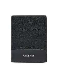 Calvin Klein Duży Portfel Męski Ck Must Bifold 10cc K50K512679 Czarny