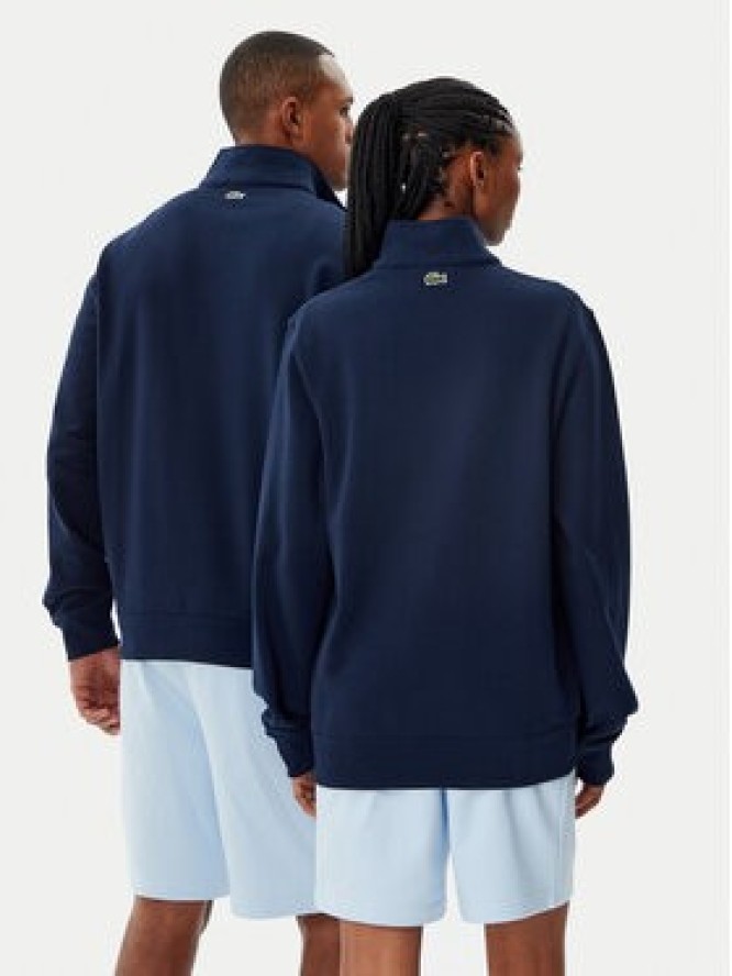 Lacoste Bluza Unisex SH2735 Granatowy Regular Fit