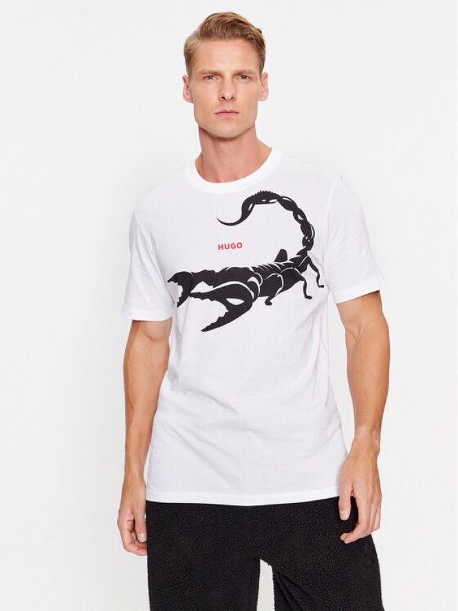 Hugo T-Shirt Darpione 50498196 Biały Regular Fit