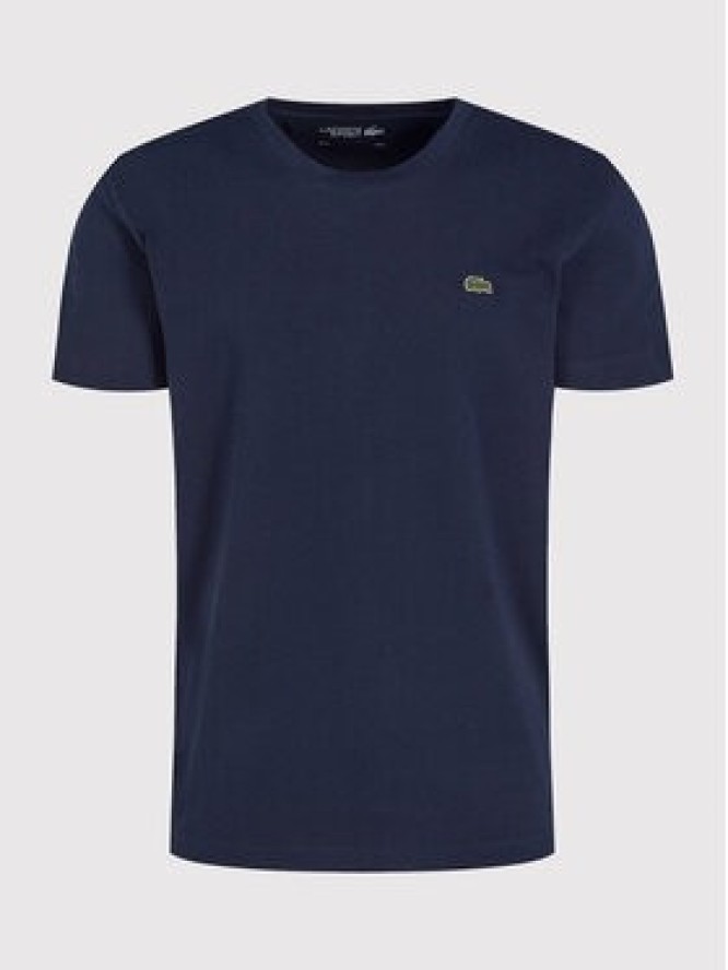 Lacoste T-Shirt TH7618 Granatowy Regular Fit