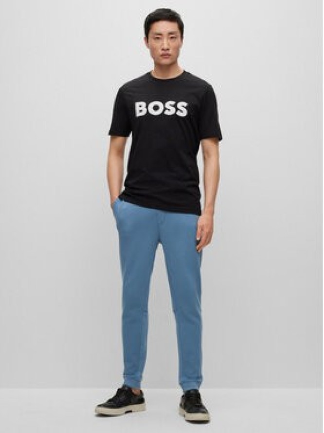 Boss T-Shirt 50486200 Czarny Regular Fit