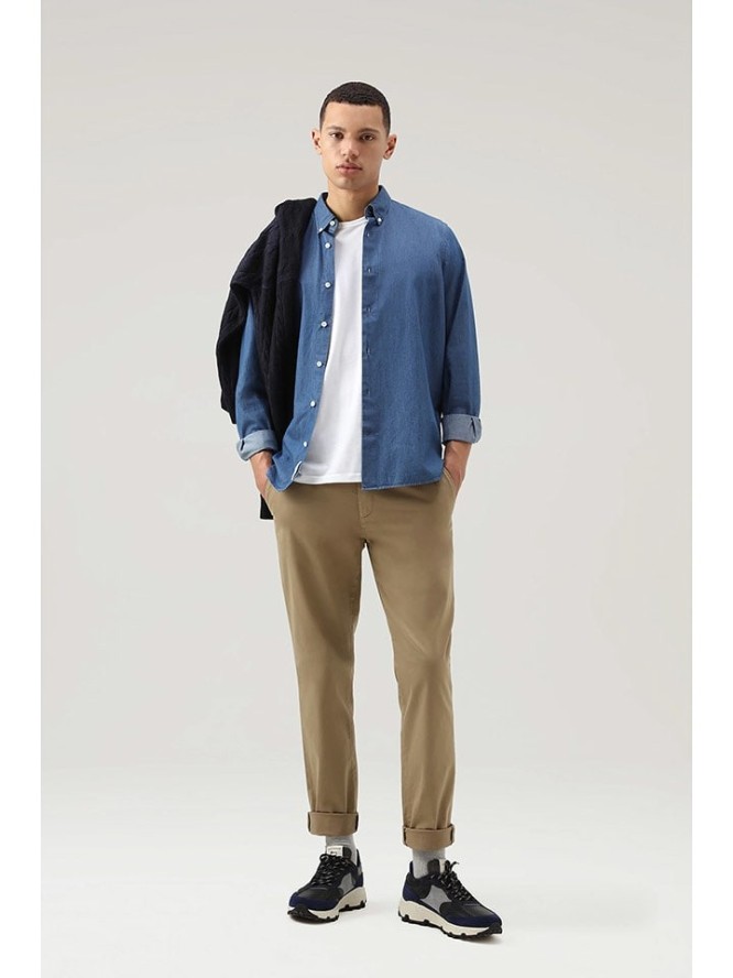 Woolrich Koszula "Classic" - Regular fit - w kolorze niebieskim rozmiar: S