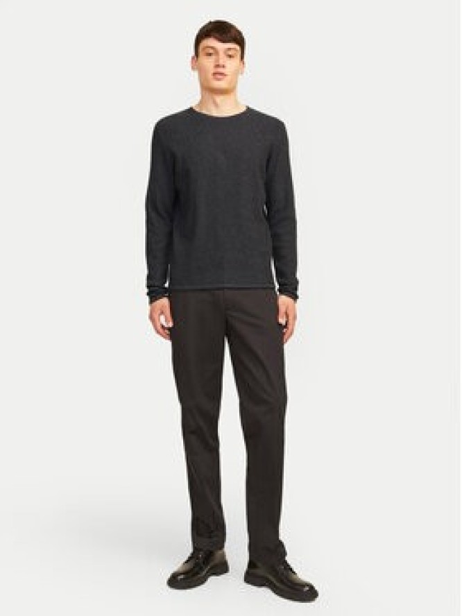 Jack&Jones Sweter Cooper 12258407 Szary Regular Fit