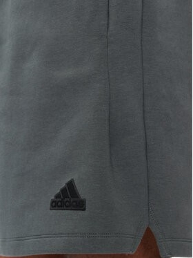 adidas Szorty sportowe Z.N.E. Premium IS8359 Zielony Loose Fit