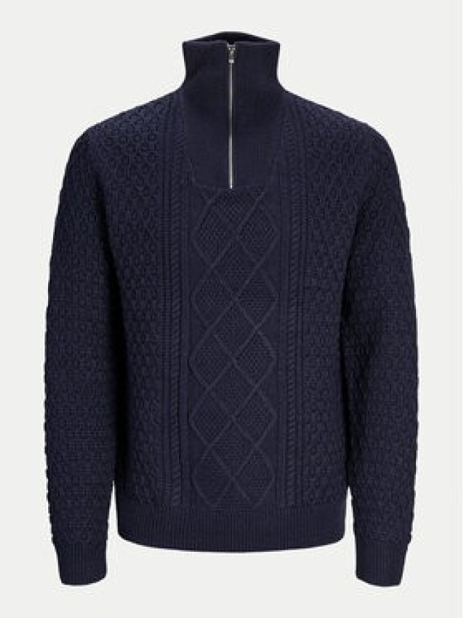 Jack&Jones Sweter Blunorth 12261780 Granatowy Regular Fit