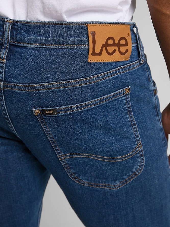 Lee Dżinsy "Luke" - Regular fit - w kolorze granatowym rozmiar: W42/L32