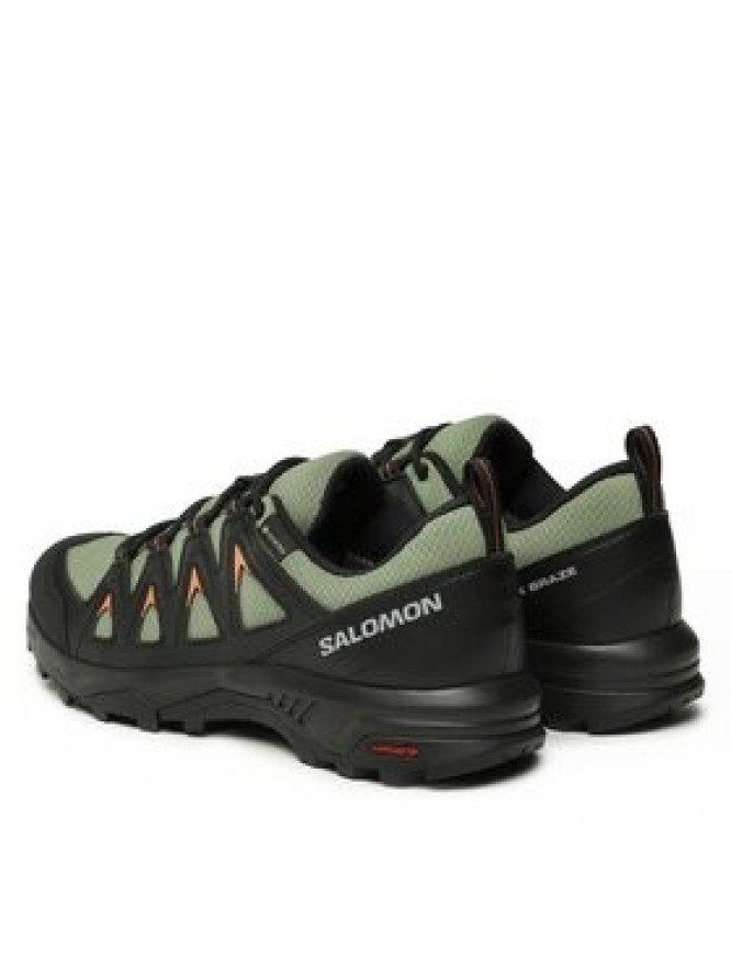 Salomon Trekkingi X Braze GORE-TEX L47180600 Zielony