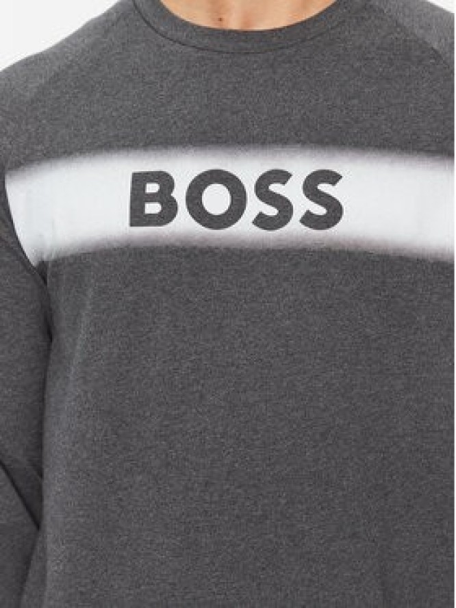 Boss Bluza Authentic 50503060 Szary Regular Fit