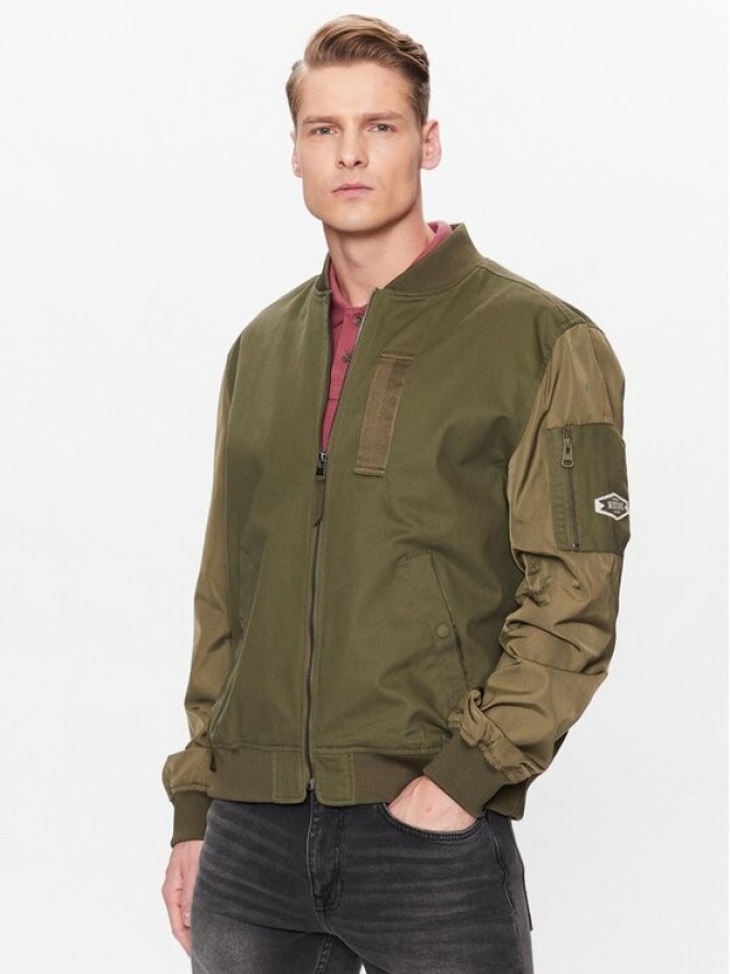 Mustang Kurtka bomber Daniel 1013497 Zielony Regular Fit