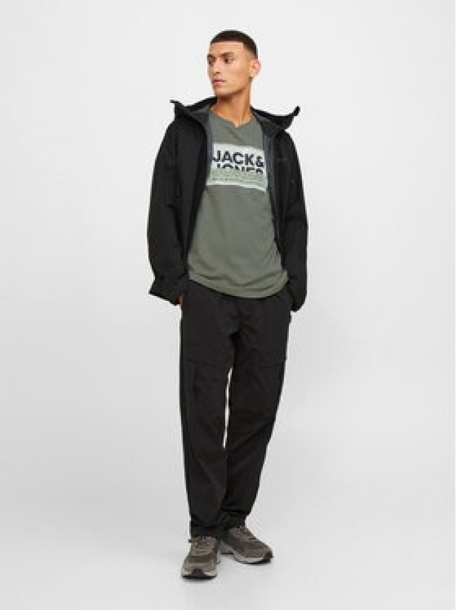 Jack&Jones T-Shirt Logan 12253442 Zielony Standard Fit