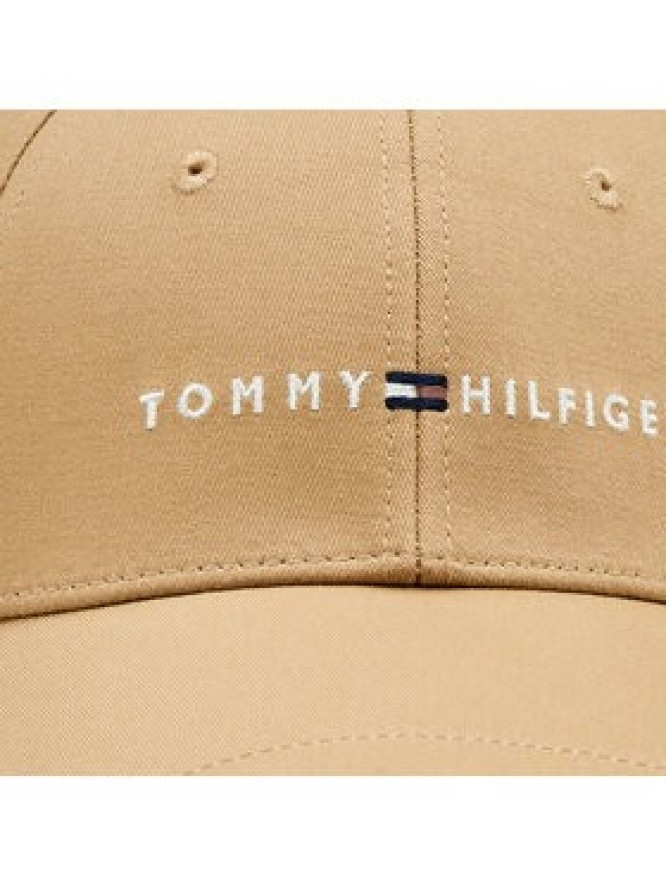 Tommy Hilfiger Czapka z daszkiem Foundation Cotton 6 Panel Cap AM0AM12532 Brązowy