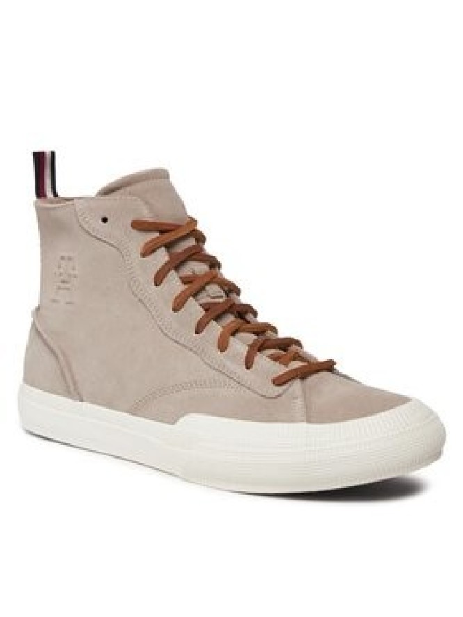 Tommy Hilfiger Sneakersy Th Hi Vulc FM0FM04928 Beżowy