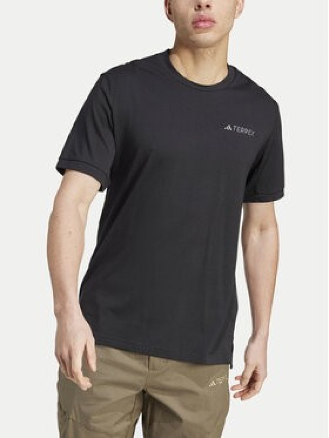 adidas T-Shirt Terrex Xploric IN4618 Czarny Regular Fit