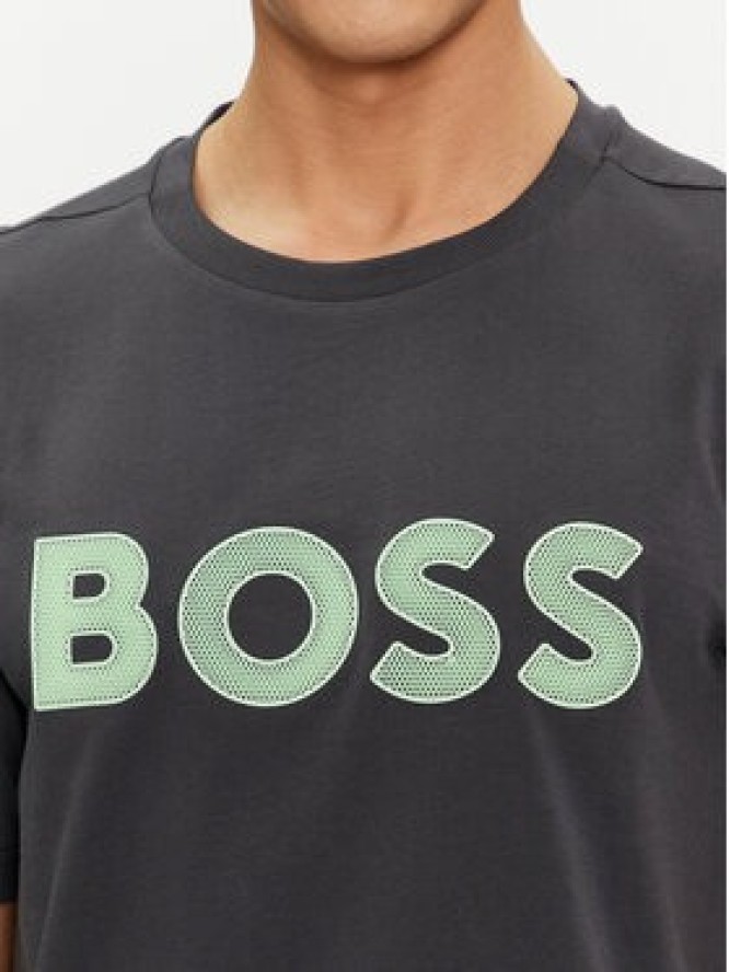 Boss T-Shirt 50512866 Szary Regular Fit