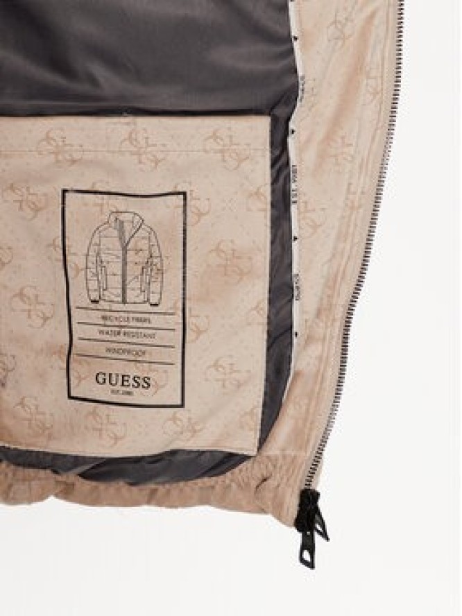 Guess Kurtka puchowa M3BL30 WFP72 Beżowy Regular Fit