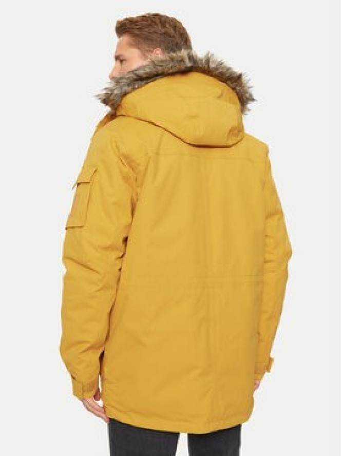 Jack Wolfskin Parka Glacier Canyon 1107674 Żółty Regular Fit