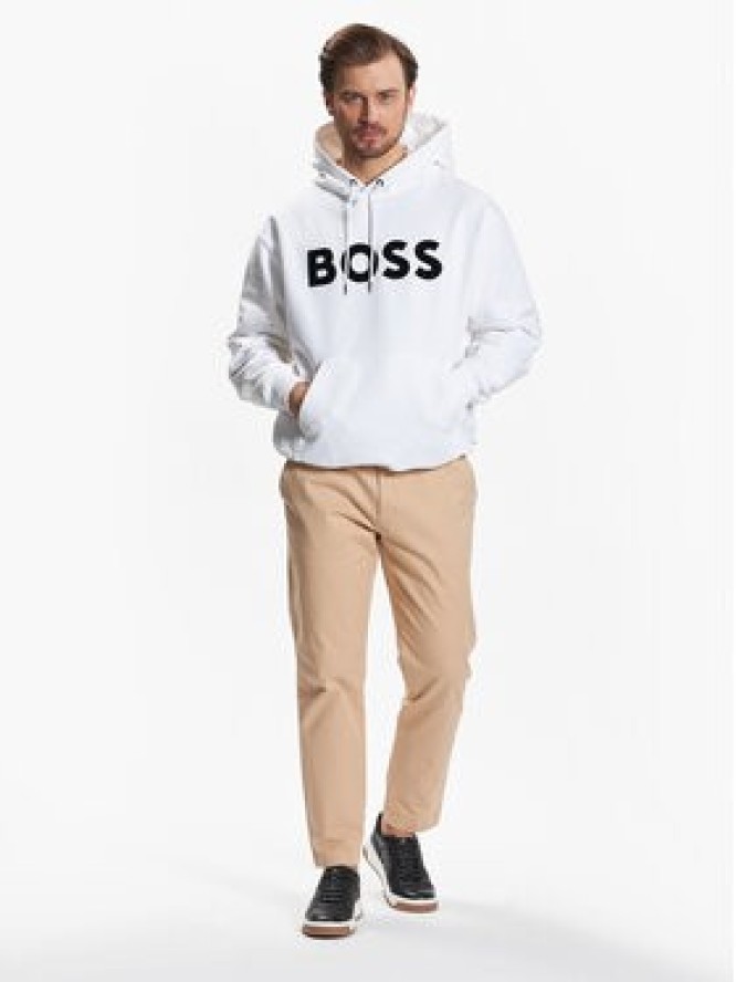 Boss Bluza 50485316 Biały Oversize