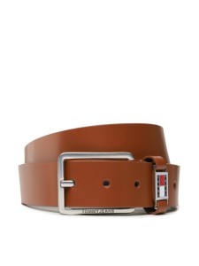 Tommy Jeans Pasek Męski Tjm Scanton Belt 3.5 AM0AM10626 Brązowy