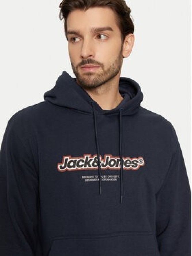 Jack&Jones Bluza Vesterbro 12265766 Granatowy Relaxed Fit