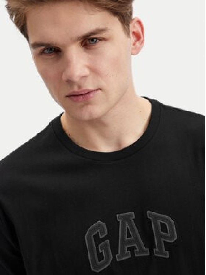 Gap T-Shirt 570044-02 Czarny Regular Fit