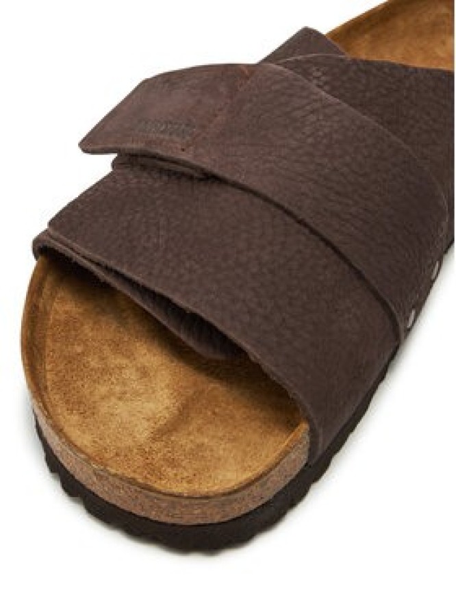 Birkenstock Klapki Kyoto Lenb 1022498 Brązowy