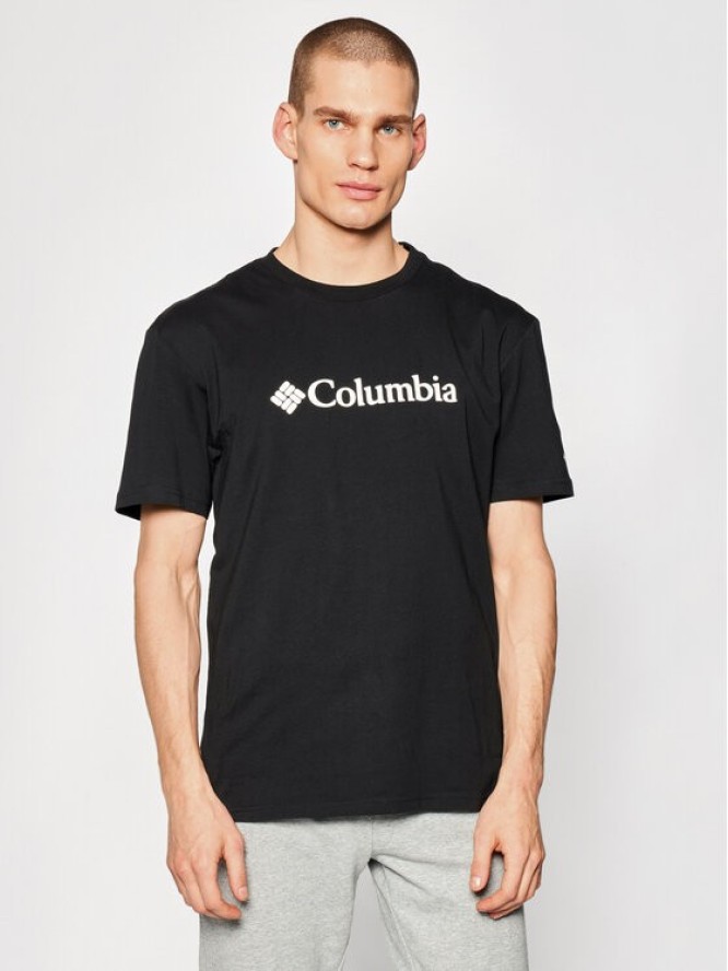 Columbia T-Shirt CSC Basic Logo EM2180 Czarny Regular Fit