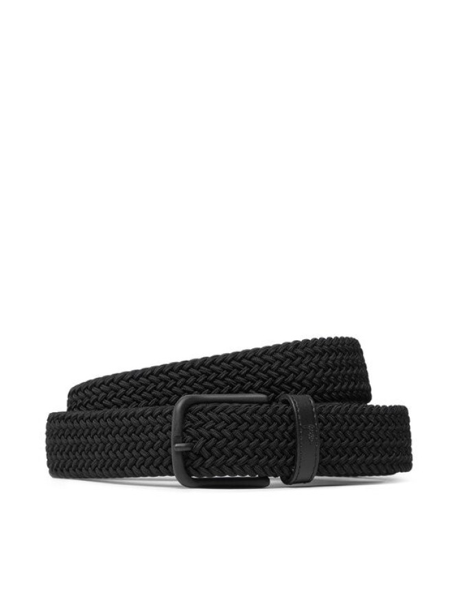 Trussardi Pasek Męski Belt H3 5 Cm Matt 71L00171 Czarny