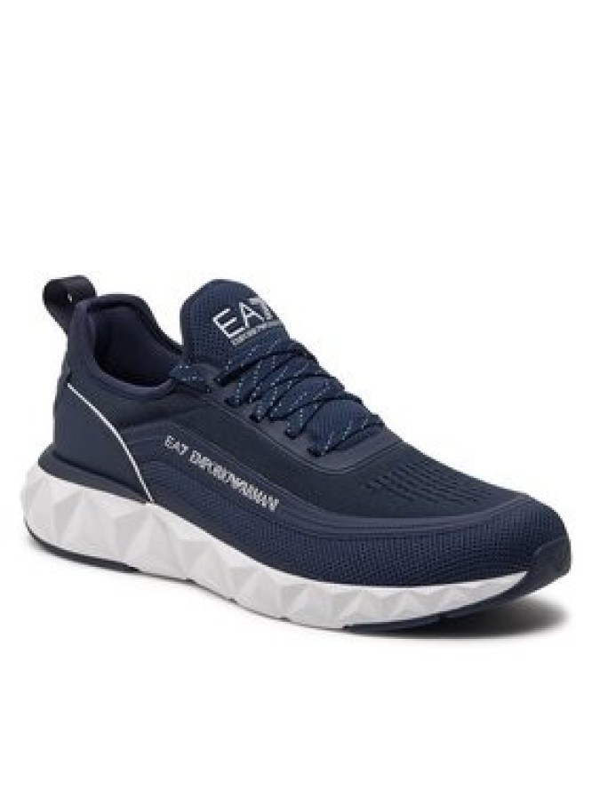 EA7 Emporio Armani Sneakersy X8X106 XK262 R236 Granatowy