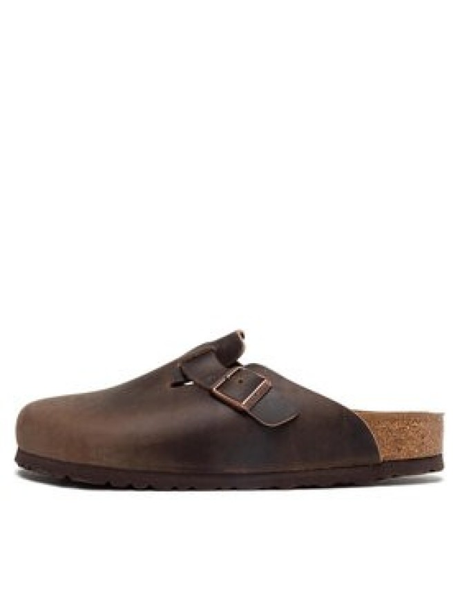 Birkenstock Klapki Boston Bs 860131 Brązowy