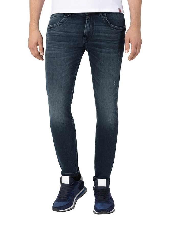 Timezone Dżinsy "Costello" - Skinny fit - w kolorze granatowym rozmiar: W29/L32